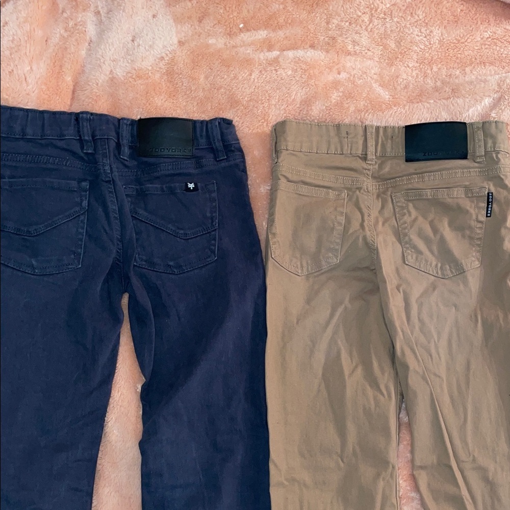 Zoo York Navy and Khaki Pants Duo